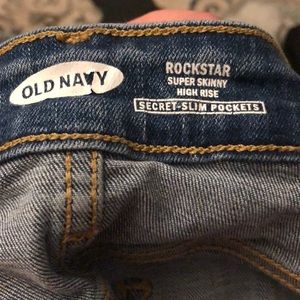 old navy jeans size 0